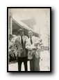 Mike (left) and his brother George and nephew, May 1950