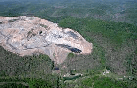 A Mountaintop Removal Site Photo courtesy of the Ohio Valley Environmental Coalition