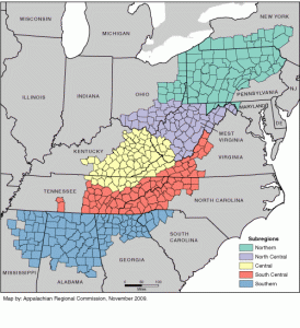 Appalachia Source: Appalachian Regional Commission