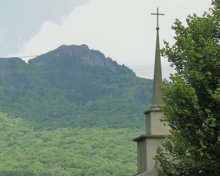 2 Grandfather Mtn bridge and steeple